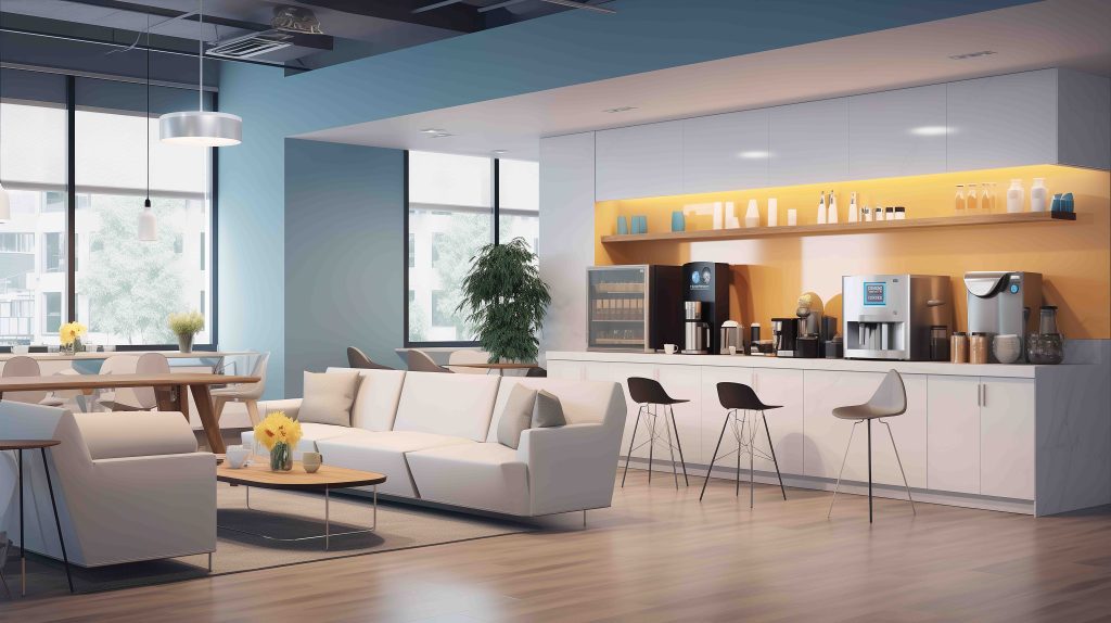 Detroit new break room | Wixom employee retention | Oak Park micro markets