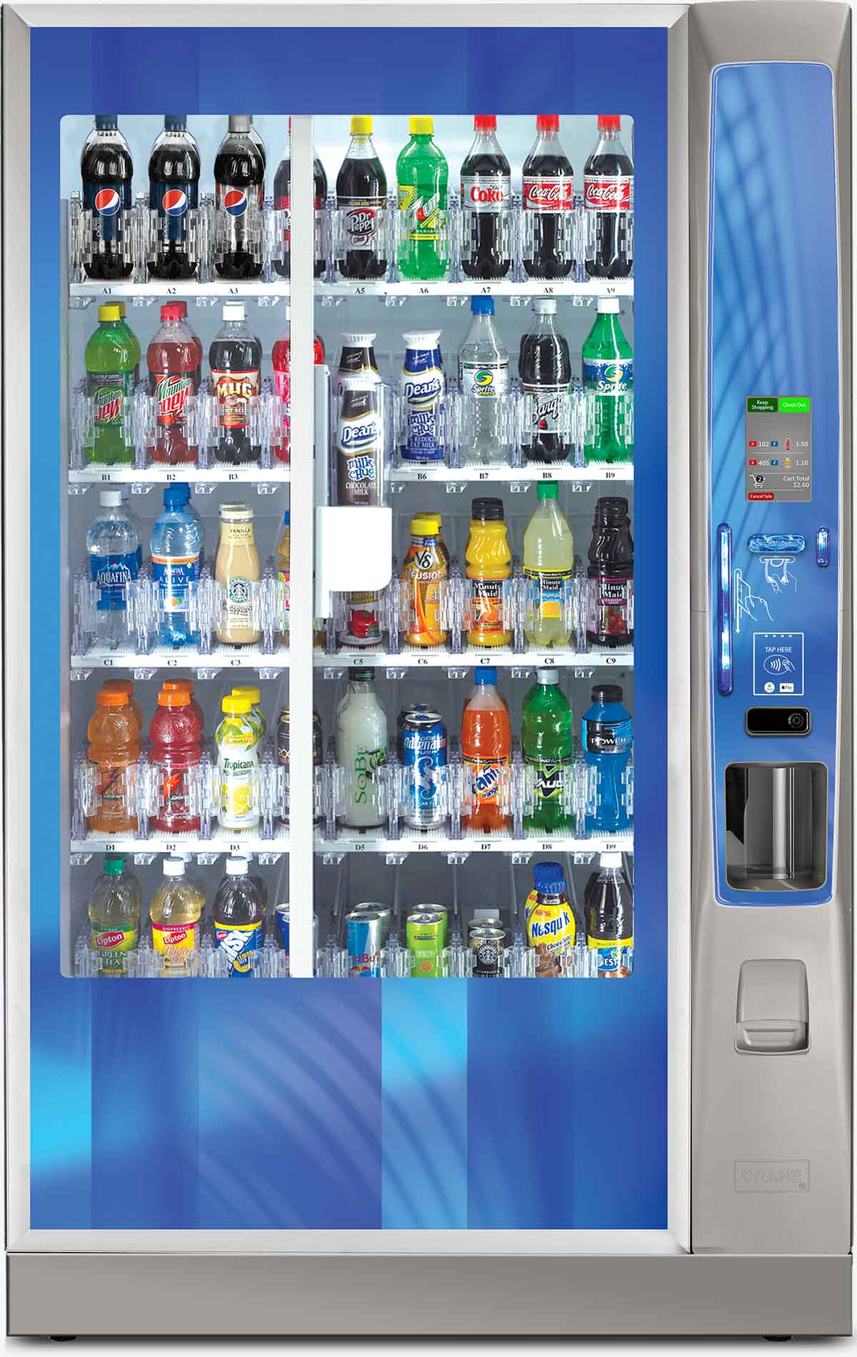 Beverage vending machines in Metro Detroit Area