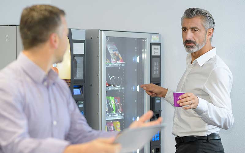 Beverage vending machines in Metro Detroit Area offices