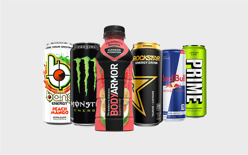 Metro Detroit Area Energy Drinks